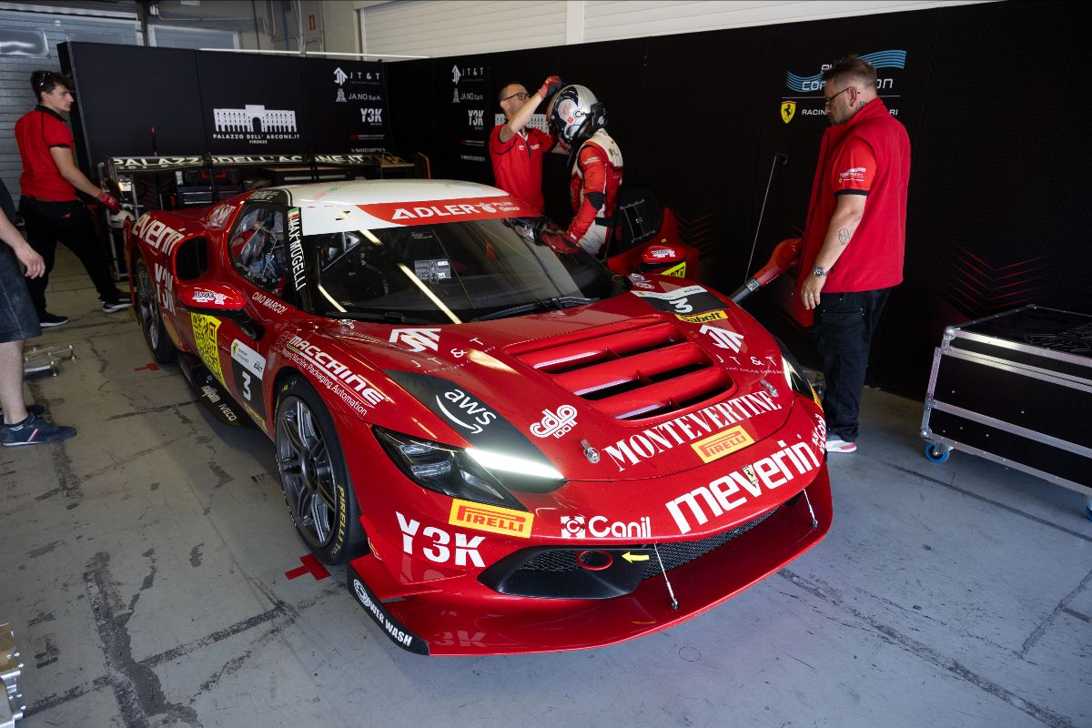 Max Mugelli Ferrari Challenge 2024 Jerez Meverin 06 06