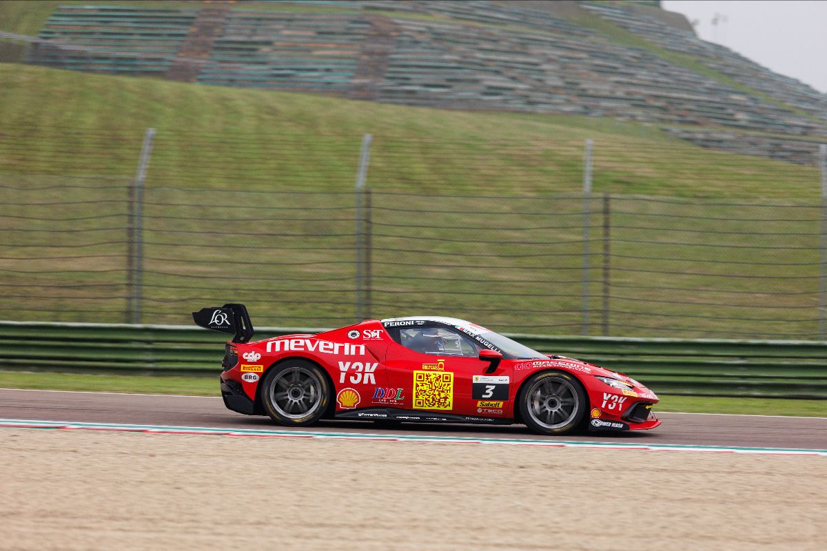 Max Mugelli Ferrari Challenge 2024 finali imola Meverin 005